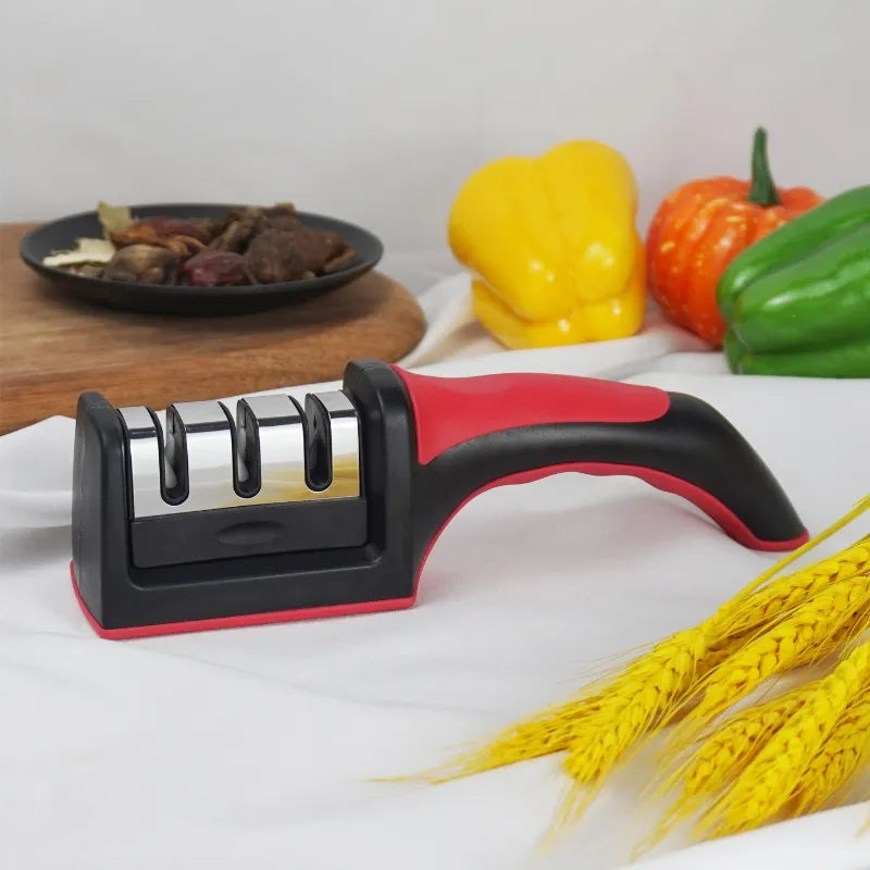 Afilador de cuchillos de 3 etapas