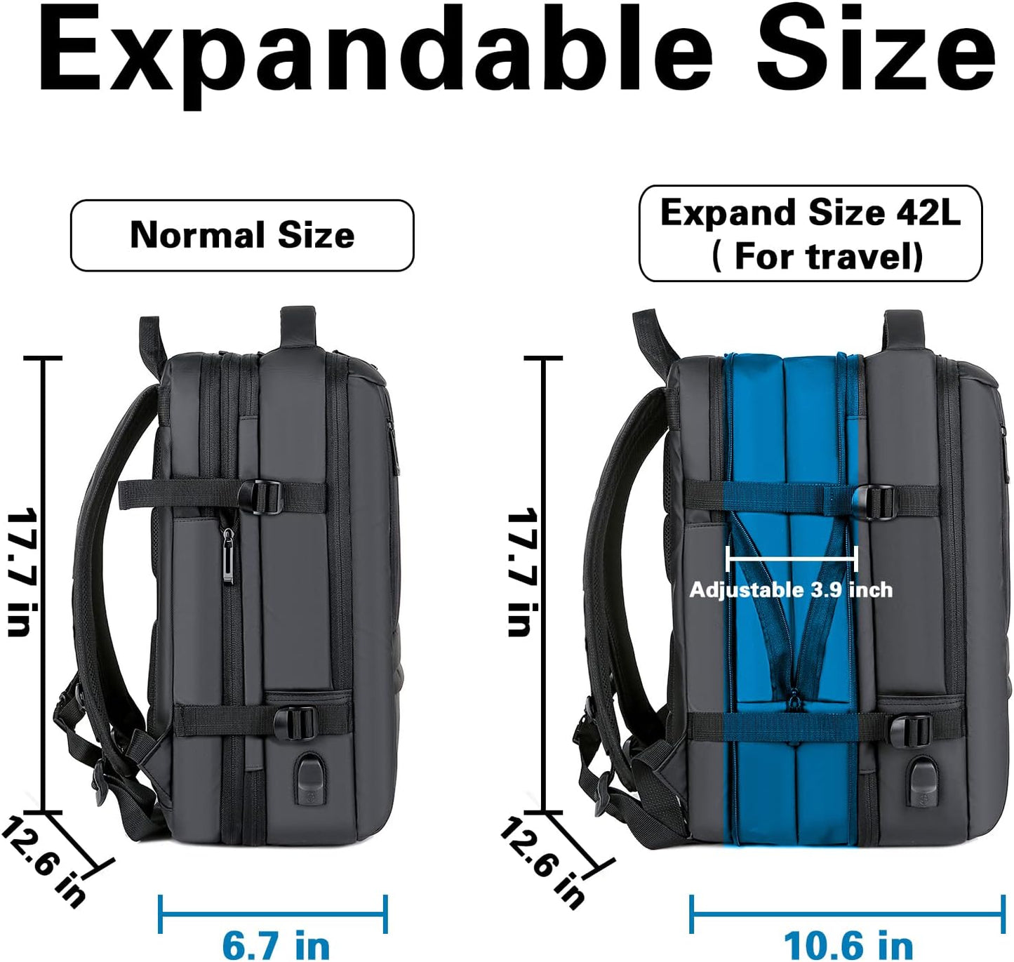 Morral Impermeable de Viaje para Hombre