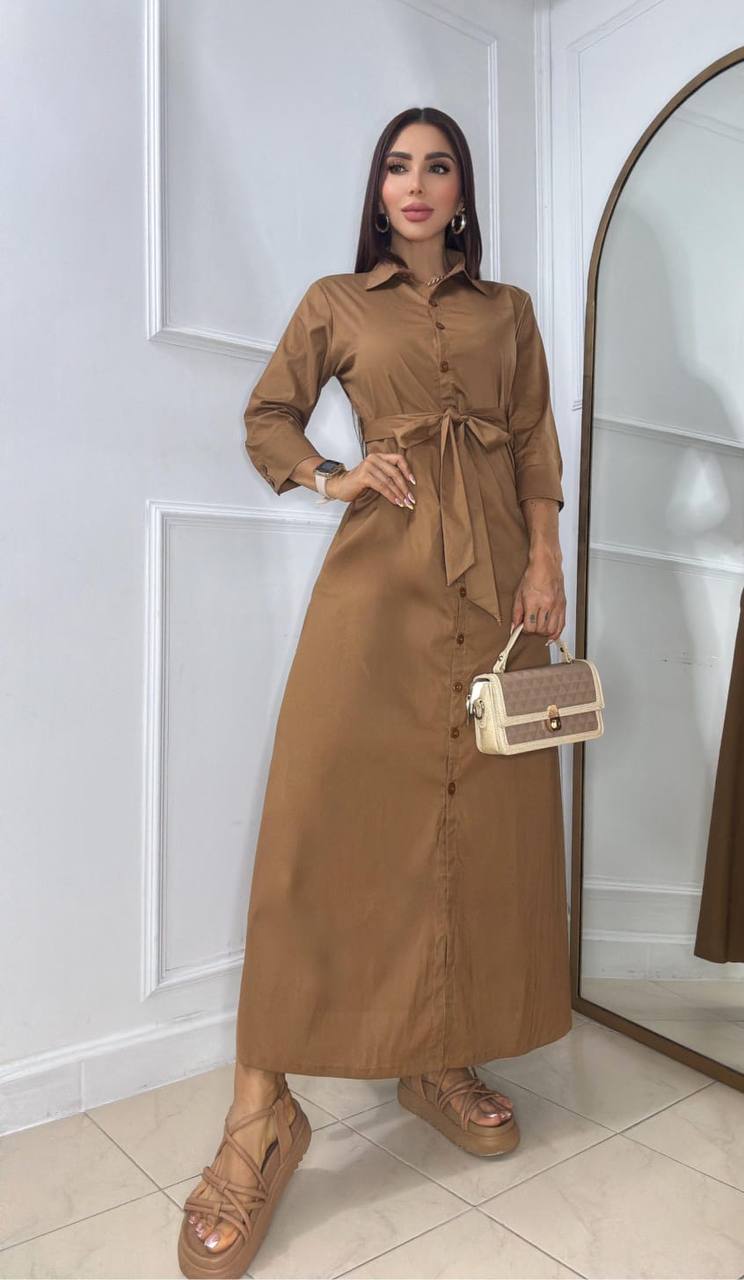 VESTIDO POPELINA