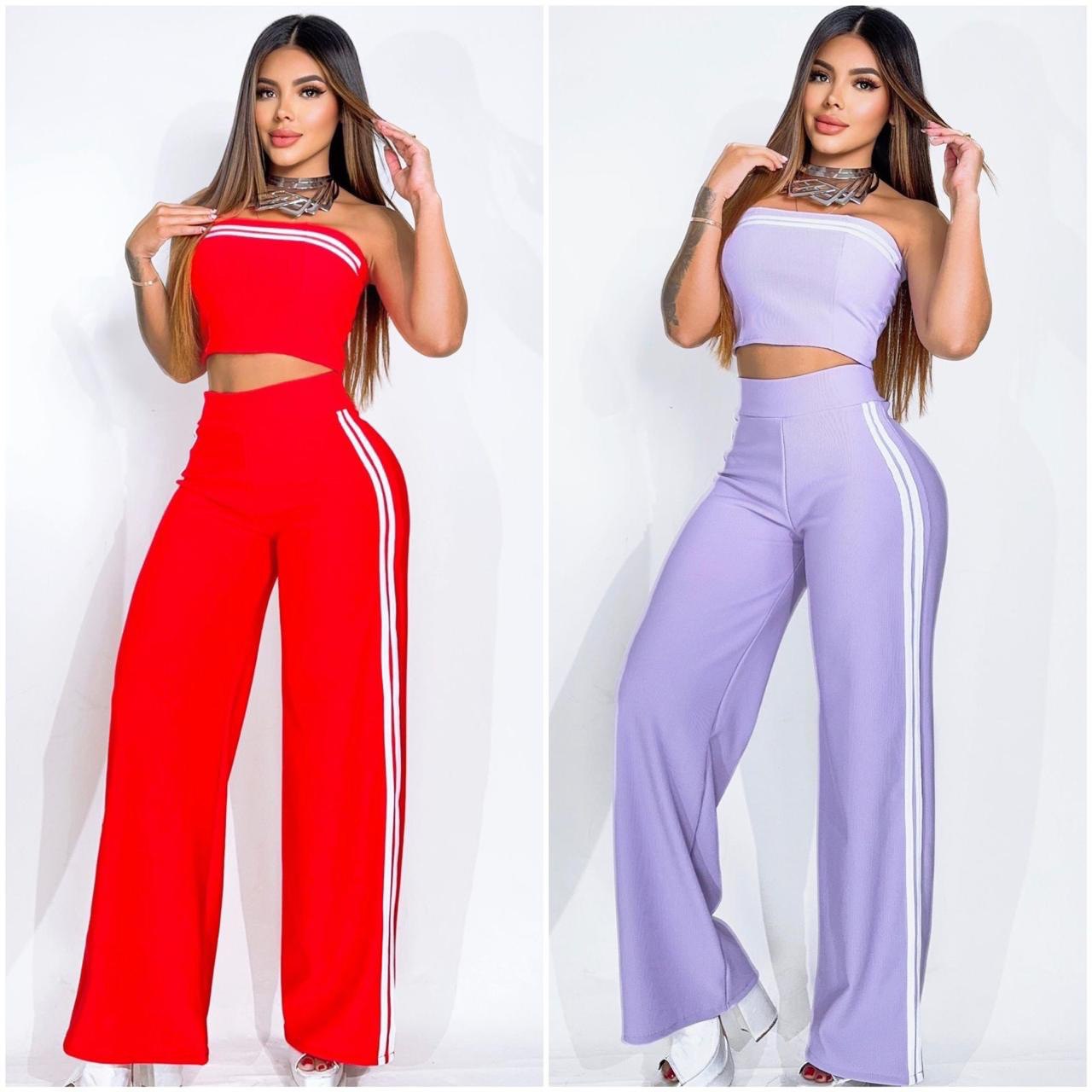 Conjunto pantalón y blusa Straple VENUS