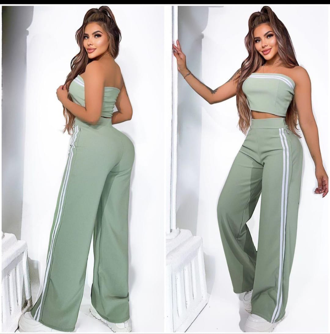 Conjunto pantalón y blusa Straple VENUS